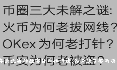 2023年最流通的数字货币排行榜：你必须了解的顶尖选择